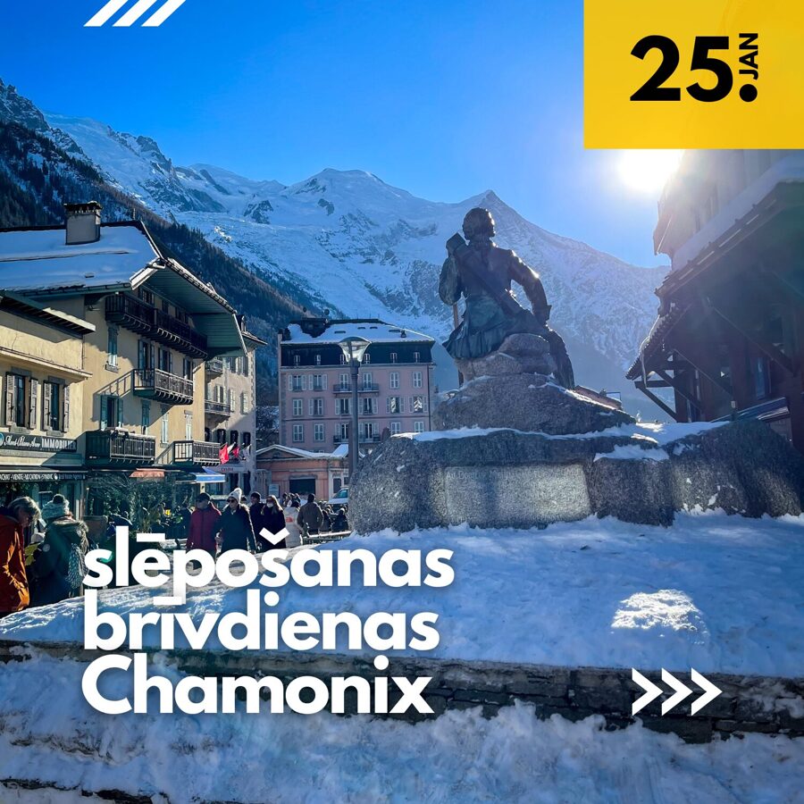Slēpošanas brīvdienas Chamonix
