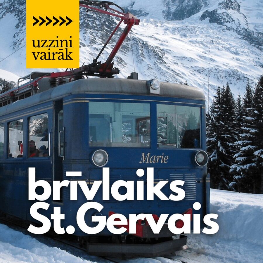 slēpošanas brīvlaiks St.Gervais